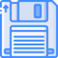Floppy disk icon 64x64