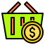 Shopping basket icon 64x64