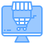 Online shopping icon 64x64