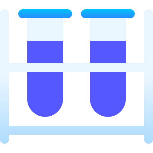 Test tubes icon