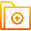 Medical folder icon 64x64