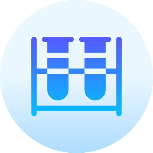 Test tubes icon