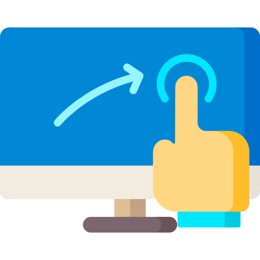 Touch screen icon