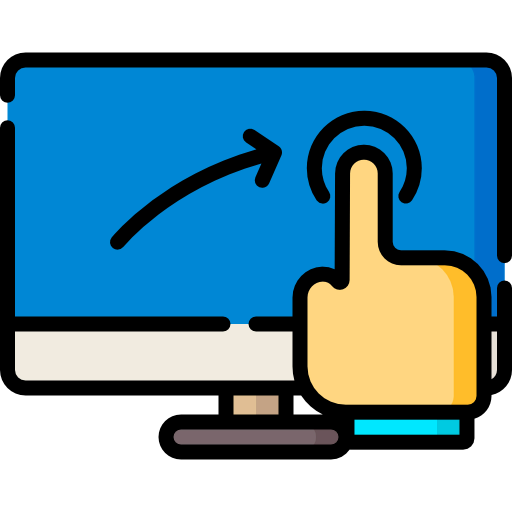 Touch screen icon