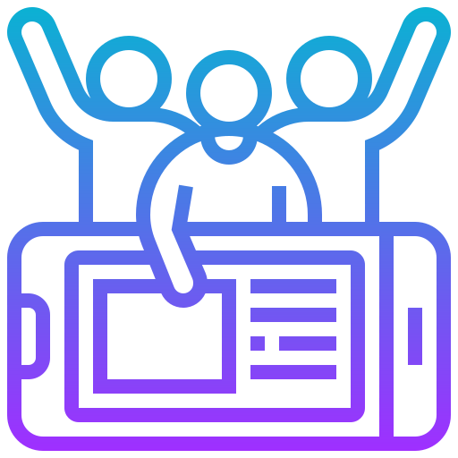 Customer behavior icon