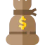 Money bag icon 64x64