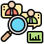 Qualitative research Symbol 64x64