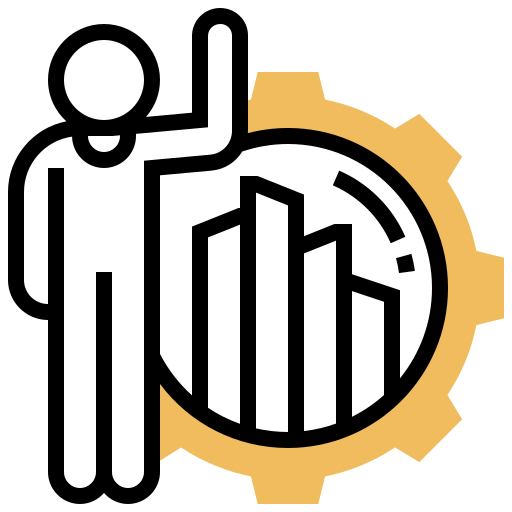 Bar graph icon