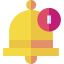 Notification bell 图标 64x64