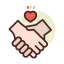 Handshake icon 64x64