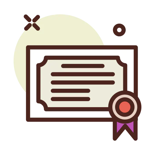 Certificate icon