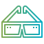 3d glasses icône 64x64