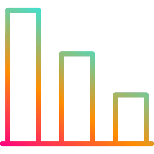 Bar graph icon