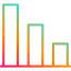 Bar graph icon 64x64