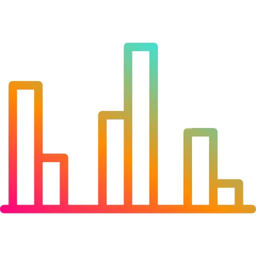 Bar graph icon