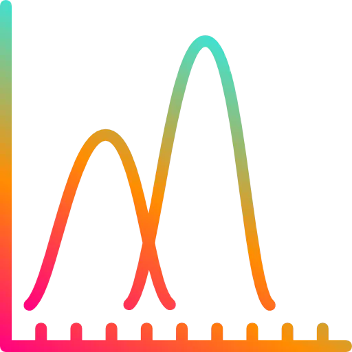 Line chart icon