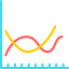 Line graph іконка 64x64