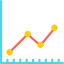 Line chart icône 64x64