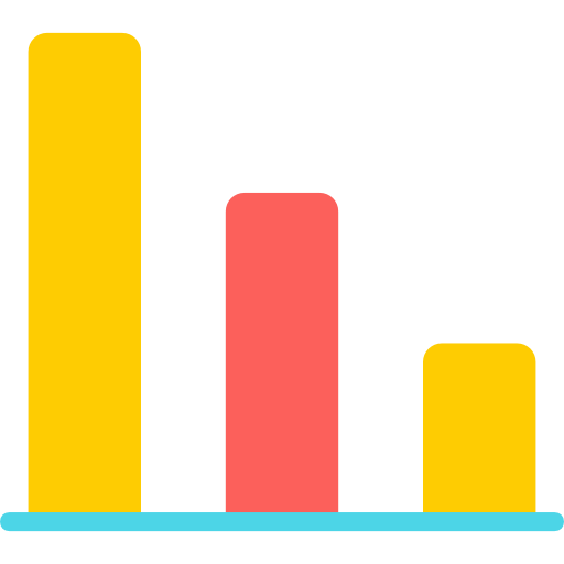 Bar graph icon
