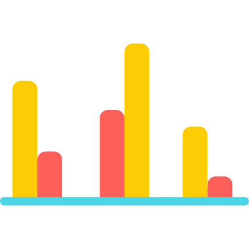 Bar graph icon