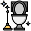 Toilet icon 64x64
