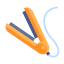 Hair iron icon 64x64