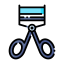 Eyelashes curler icon 64x64