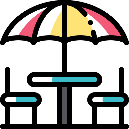 Picnic table icon