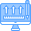 Bar chart icon 64x64