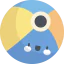 Beach ball icon 64x64