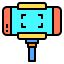 Selfie stick Symbol 64x64