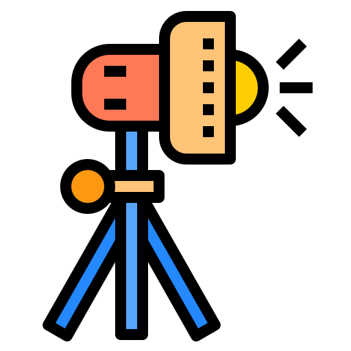 Studio lighting icon