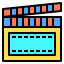 Clapperboard icon 64x64