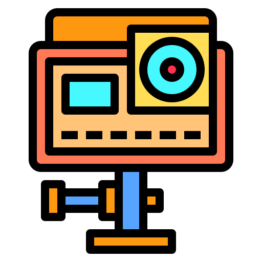 Action camera icon
