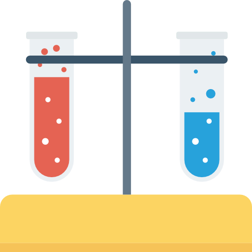Test tubes icon