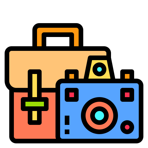 Camera bag icon