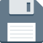 Floppy disk icon 64x64