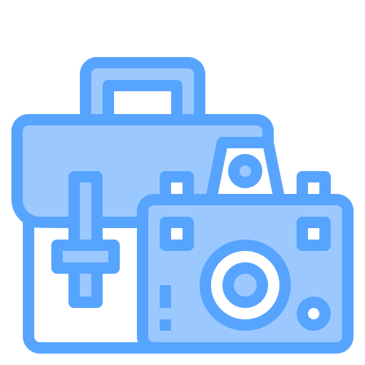 Camera bag icon