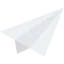Paper plane icon 64x64