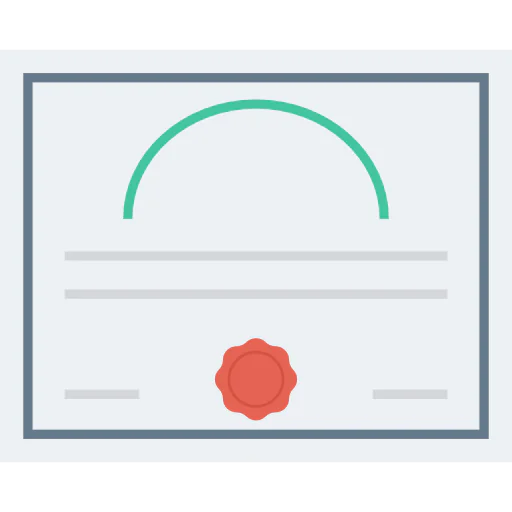 Certificate icon