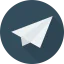 Paper plane icon 64x64