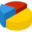 Pie chart icon 64x64