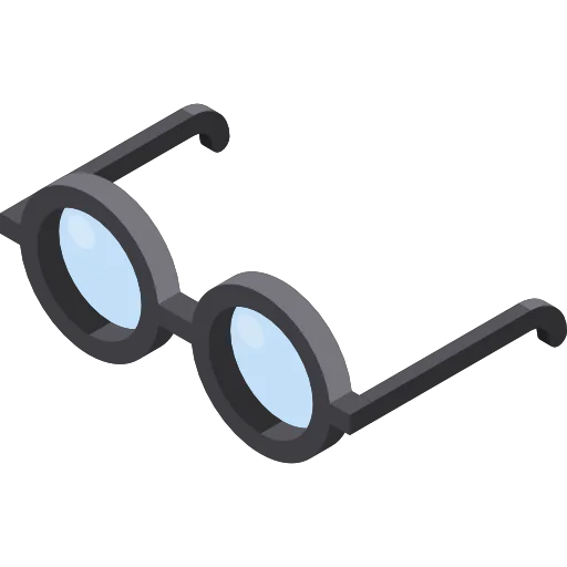 Reading glasses icon