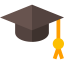 Graduation hat Symbol 64x64