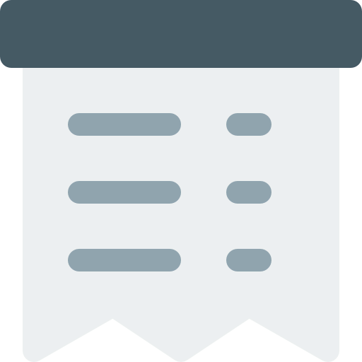 Receipt icon