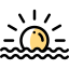 Sun icon 64x64
