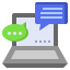 Chatbot biểu tượng 64x64