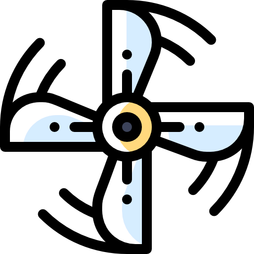 Engine propeller icon