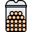 Cheese balls icon 64x64