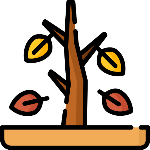 Dry tree icon